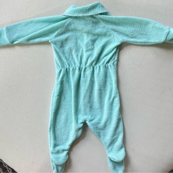 Vintage Winnie the Pooh Disney Baby One Piece Sleeper 6-9 Months 90s Y2K 80s - Picture 8 of 9